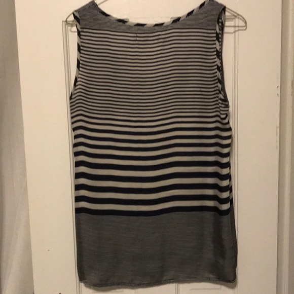 Romy Blue and white striped tank top - Picture 5 of 5